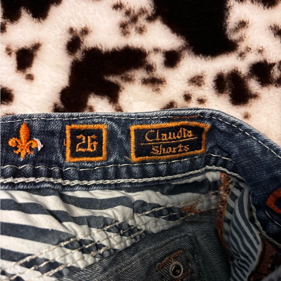 womens rock revival jean shorts - Picture 3 of 3